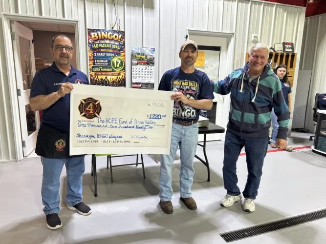 Centre Hall Fire Company donates to HOPE Fund
